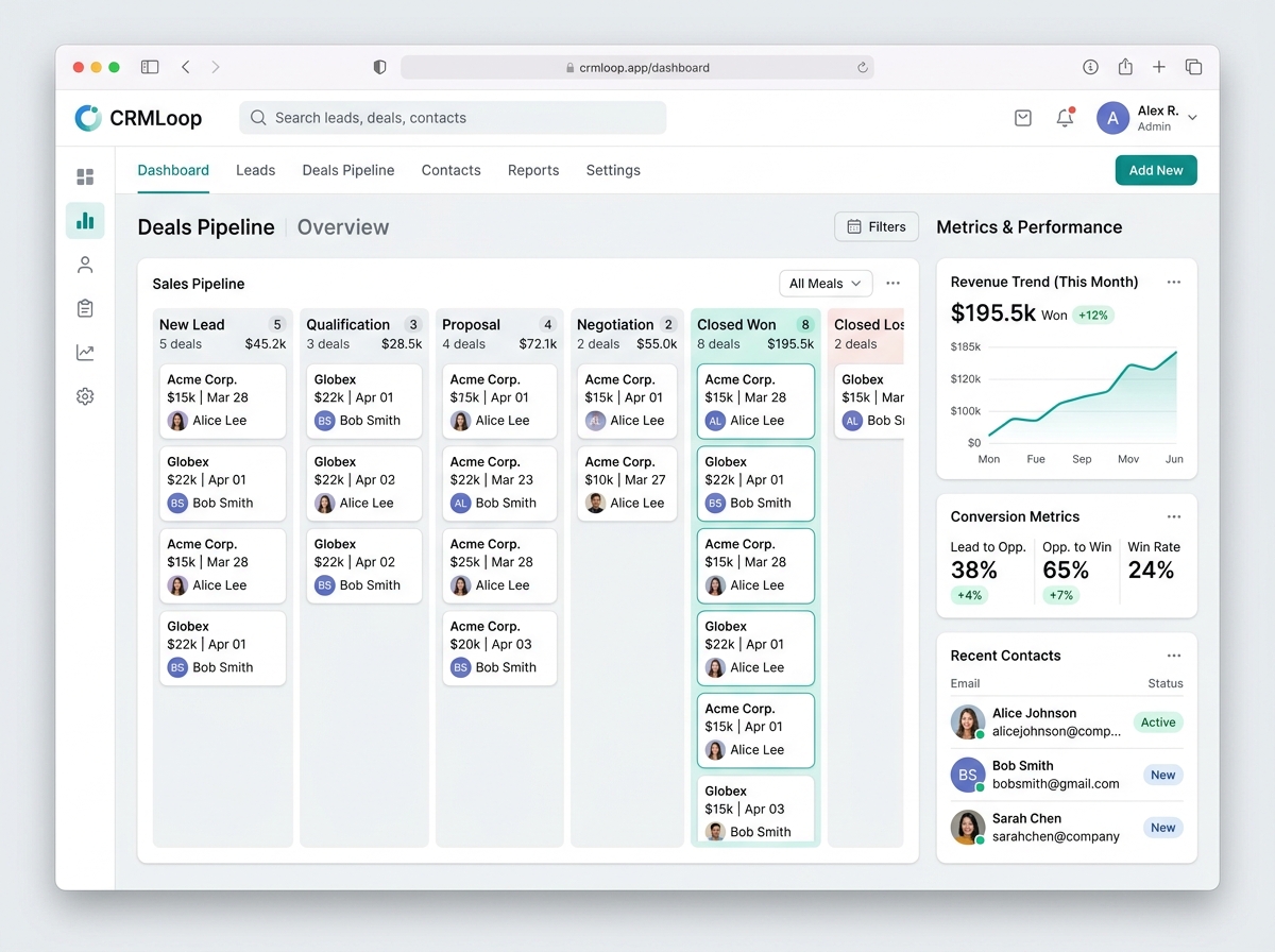 GrowMore Business CRM