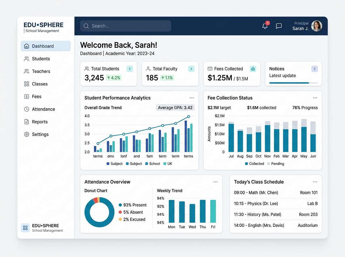 Smart School Management System